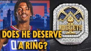 Should Bones Hyland get a championship ring from the Denver Nuggets [upl. by Alban]