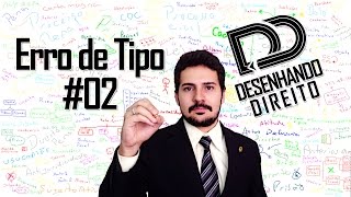 Direito Penal  Art 20 CP  Erro de Tipo 02 [upl. by Emlen607]