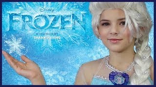 Disneys FROZEN Elsa Makeup Tutorial  KITTIESMAMA [upl. by Ainos]