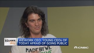 WeWork CEO WeWork is ready for an IPO [upl. by Laveen]