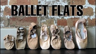 Different types of ballet flats [upl. by Suolevram757]