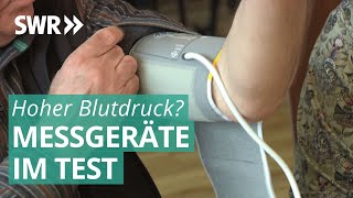 Blutdruckmessgeräte im Test  Marktcheck SWR [upl. by Akinak]