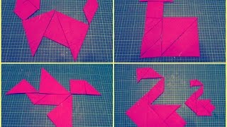 Como hacer un Tangram  DIY [upl. by Kyd627]