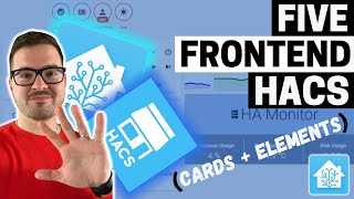 5 FRONTEND HACS Cards and Elements [upl. by Briny]