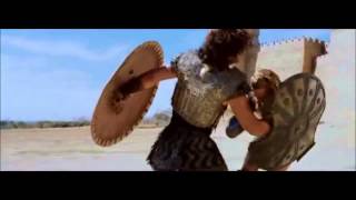 Brad Pitt Vs Eric Bana CutScene Troy HD [upl. by Lemon]