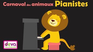 Pianistes Le carnaval des animaux ⒹⒺⓋⒶ Philharmonic Orchestra Piano [upl. by Gunnar]