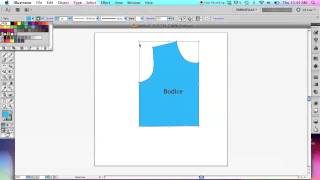 How to Use Adobe Illustrator to Create Sewing Patterns  Basic Tools [upl. by Publea576]