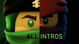 LEGO Ninjago All Intros Season 110 HD [upl. by Yelrebmik]