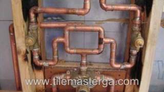 How to KOHLER custom shower system setup  pressure loop amp plumbing conections Atlanta tile [upl. by Are]