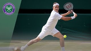 HSBC Play of the Day  Roger Federer  Wimbledon 2019 [upl. by Drannek]