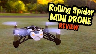 Parrot Mini Drone review  The “Rolling spider” [upl. by Aspasia]