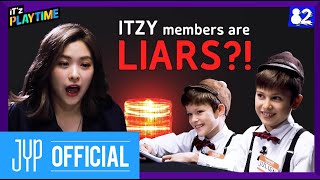 ITz PLAYTIME EP01 ITZY gets interrogated by kids [upl. by Assehc524]