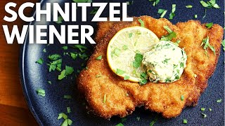 How to make a real Wiener Schnitzel  Veal Schnitzel Recipe [upl. by Korenblat]