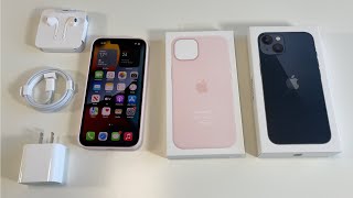 iPhone 13 Unboxing Midnight [upl. by Esiuqcaj]