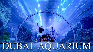 Exploring DUBAI AQUARIUM amp UNDERWATER ZOO [upl. by Burnham]