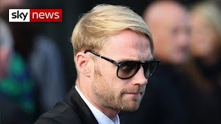 Ronan Keating pays tribute at Stephen Gatelys funeral [upl. by Ott]