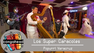 Los Super Caracoles perform Popurrí Veracruz [upl. by Rapsag212]