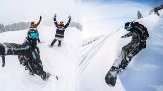 GoPro Snowboarding Powder Days in the Alps [upl. by Eendys]