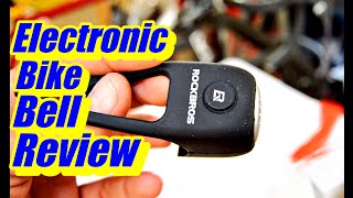 Rock Bros Electronic Bicycle Bell Review [upl. by Ecneret685]