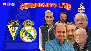 CÁDIZ  REAL MADRID  Chiringuito Live [upl. by Kidder512]