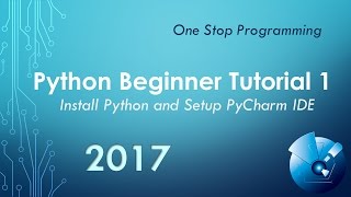 Python Beginner Tutorial 1  Install and Setup PyCharm IDE [upl. by Norina]