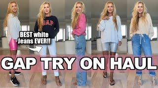 GAP Try On Haul  Stylish Everyday Basics  Summer 2023 [upl. by Nylyoj453]