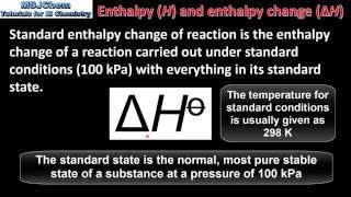 R114 Enthalpy and enthalpy change [upl. by Montano]