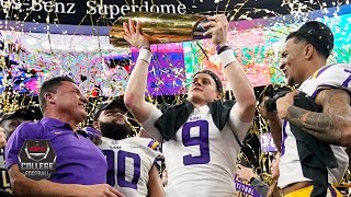 Clemson vs LSU CFP National Championship  College Football Highlights [upl. by Olfe]