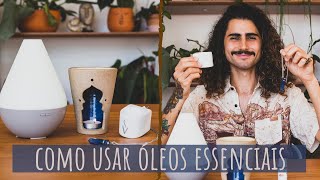 TIPOS DE DIFUSORES PARA ÓLEOS ESSENCIAIS  AROMATERAPIA  HUGO MERCHAN [upl. by Somisareg]