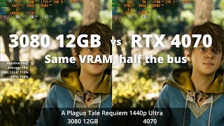 3080 12GB vs 4070 The Ultimate Comparison [upl. by Ringler]