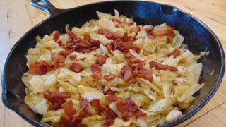 Southern Smothered Cabbage  Southern Fried Cabbage recipe  How to make Smothered Cabbage [upl. by Torrey]