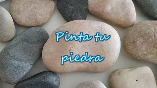 Cómo PINTAR 5 PIEDRAS de río [upl. by Alahcim]