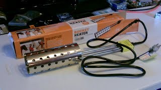 BUCKET HEATERS An Overview personal portable mini water heaters over 180F82C [upl. by Okihcas572]