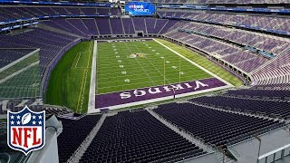 Tour the Vikings New US Bank Stadium with Chad Greenway amp Kyle Rudolph  NFL [upl. by Bendick539]