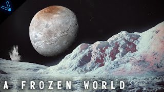 Seeing Plutos Frozen Surface Like Never Before  A First Person Experience 4K UHD [upl. by Verina]