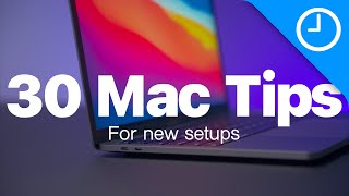 30 Mac  macOS Getting Started Tips Do you know them all [upl. by Emelyne]