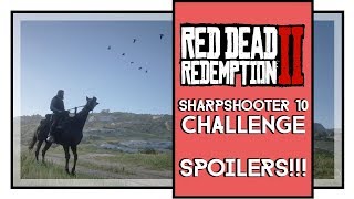 Red Dead Redemption 2 Sharpshooter 10 Challenge Guide SPOILERS [upl. by Nauaj]