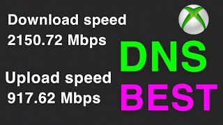 XBOX ONE BEST DNS SERVERS AND DNS SETTINGS FASTER INTERNET CONNECTION NEW [upl. by Silverman601]