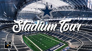 🏈 NFL Dallas Cowboys ATampT Stadium Tour  Bucket List [upl. by Pals]