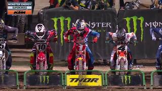 2017 Monster Energy Supercross Finals 450SX Main in Las Vegas NV [upl. by Asiel]