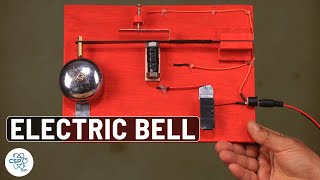 How to Make Electric Bell from Recyclable Objects at home  DIY [upl. by Ahsim]