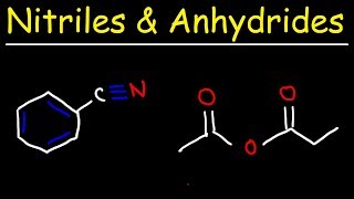 Naming Acid Anhydrides and Nitriles  IUPAC Nomenclature [upl. by Atazroglam25]