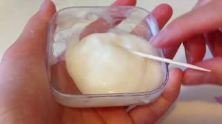 DIY Shampoo And Salt Slime [upl. by Surdna]