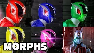 SPD  All Ranger Morphs  Power Rangers Official [upl. by Kcirdor409]