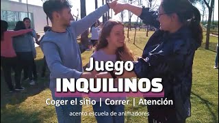 Juego 𝐈𝐍𝐐𝐔𝐈𝐋𝐈𝐍𝐎𝐒 Coger el sitio  Correr  Atención  Dinámica de Grupo  Campamento [upl. by Neved]