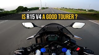 Yamaha R15 V4 Touring Review [upl. by Idas]