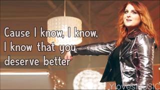 Meghan Trainor  I Wont Let You Down Lyrics [upl. by Emlynne171]