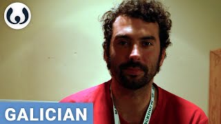 Adrian speaking Galician  Romance languages  Wikitongues [upl. by Ikaz]