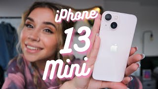 iPhone 13 Mini Unboxing in PINK  First Impressions [upl. by Vigen370]