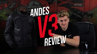 Alpinestars Andes V3 Drystar Jacket Review  New amp Improved [upl. by Lleynod]